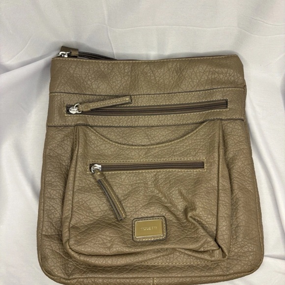 Rosetti Tan Crossbody Bag - Picture 1 of 3